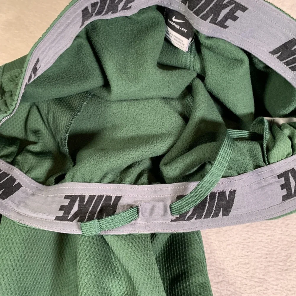Baylor Bears Pants Mens 2XL Green NCAA Basketball Nike‎ Therma-FIT Warm Up XXL